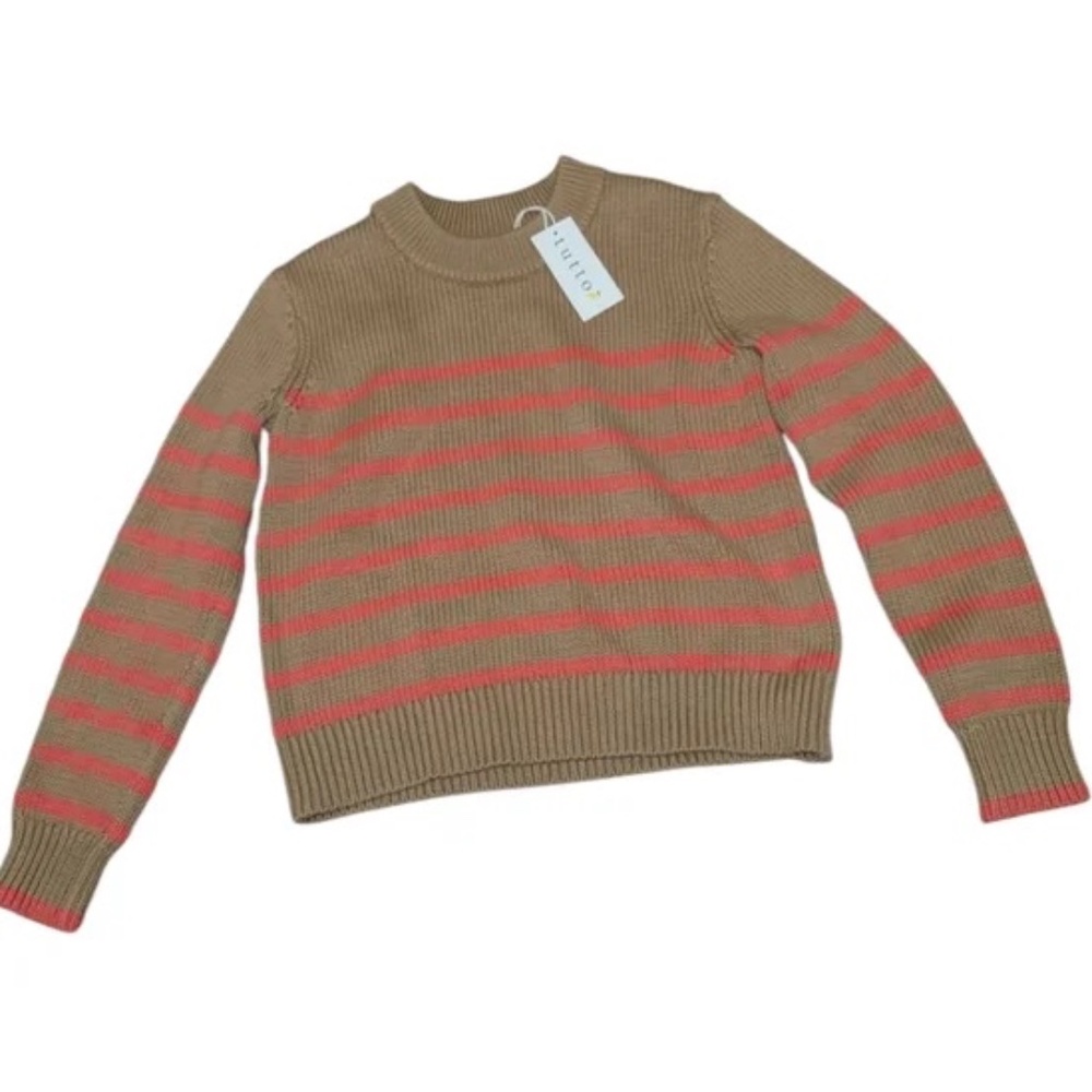 ISO *Do Not Buy* Tutto Sand Coral Stripe Sweater Small
